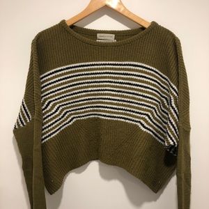 UO oversized cropped knit